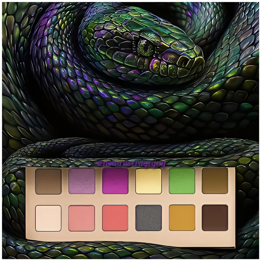 🆕️LIMITED EDITION 12 COLOR SERPENT HIGHLY PIGMENTED EYESHADOW PALETTE